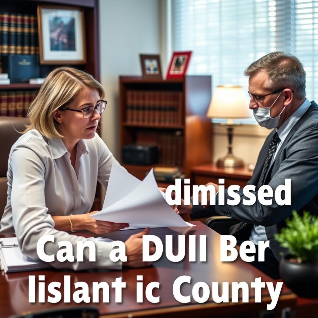 Can a DUI be dismissed in Atlantic County