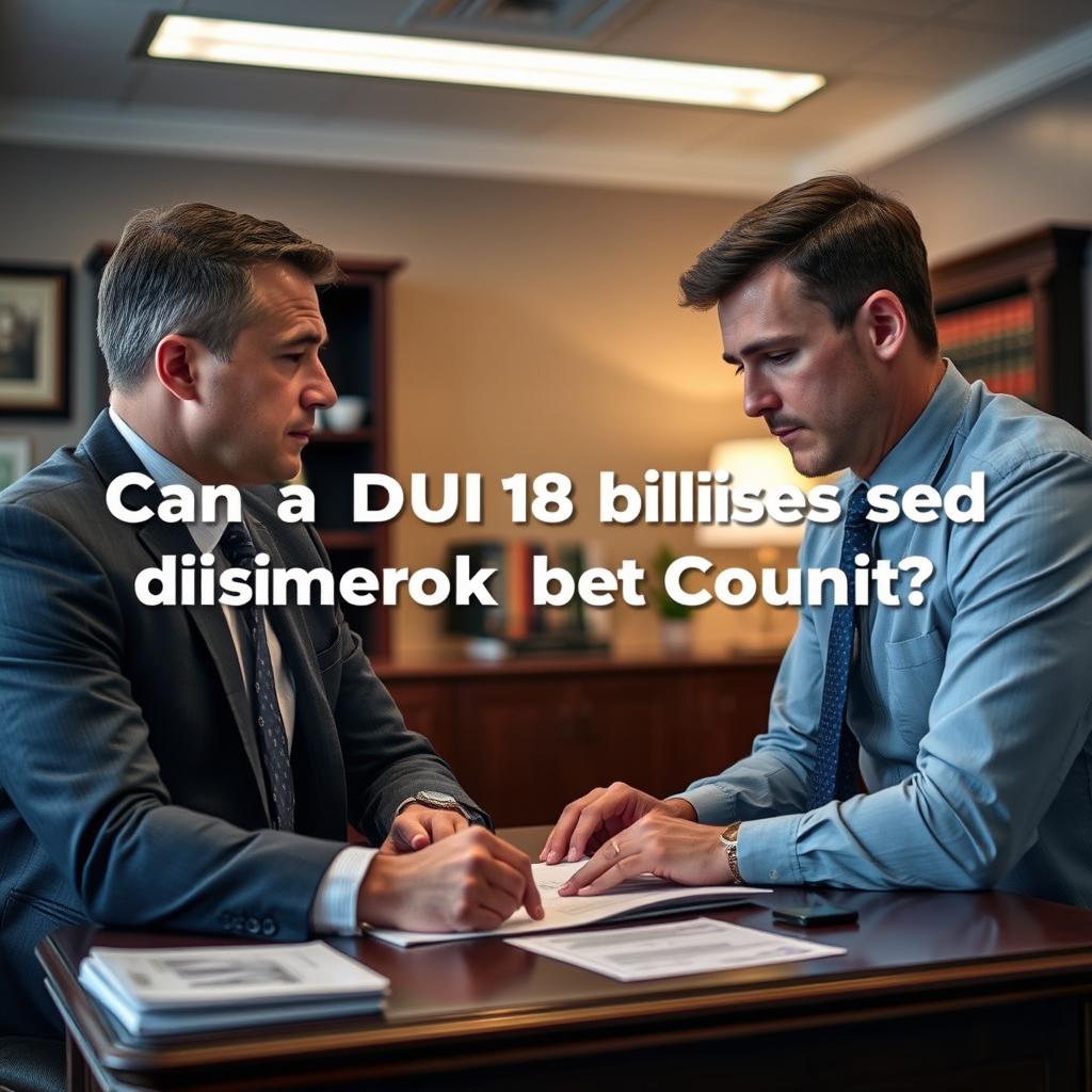 Can a DUI be dismissed in Roanoke County