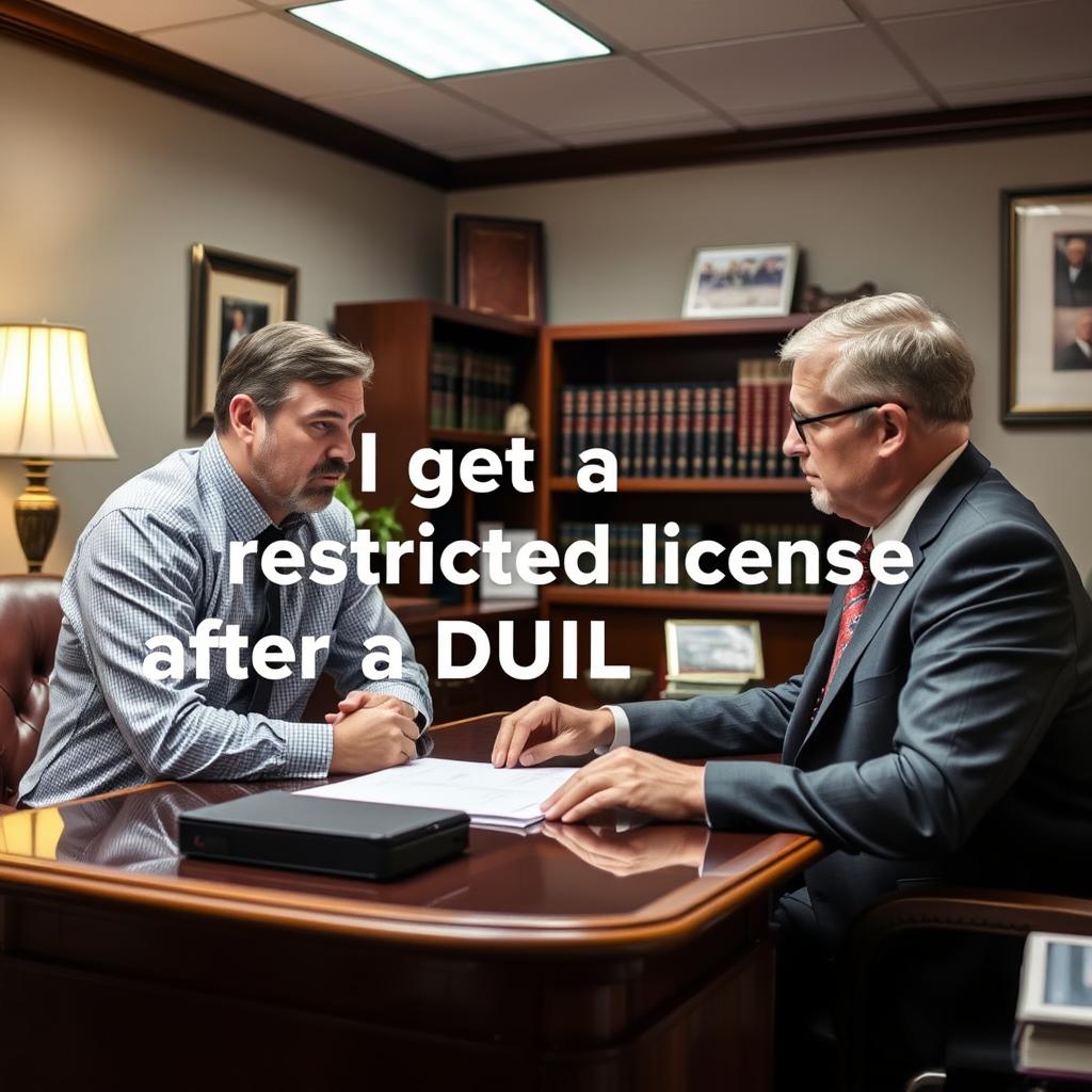 Can I get a restricted license after a DUI in Garrett County