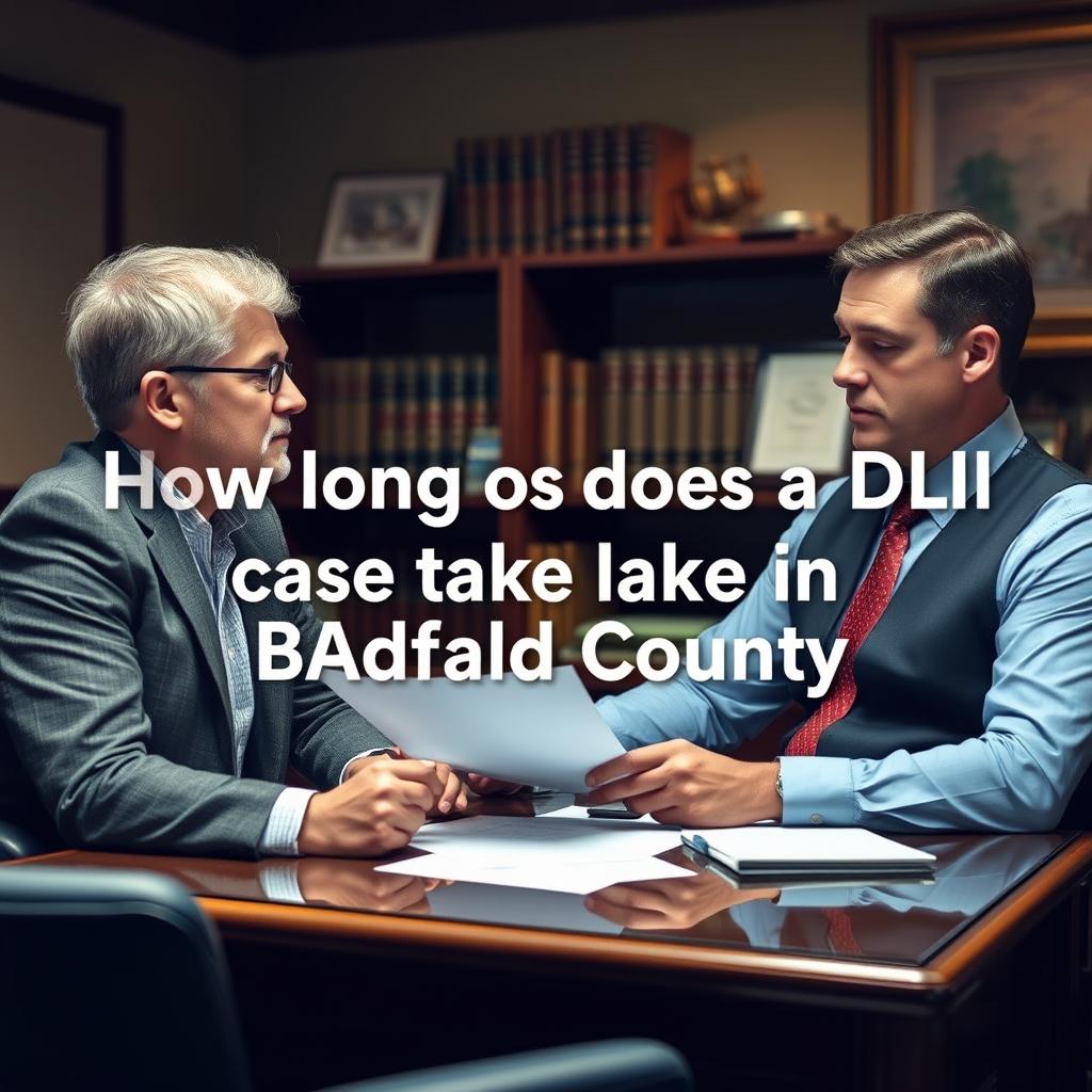 How long does a DUI case take in Bedford County