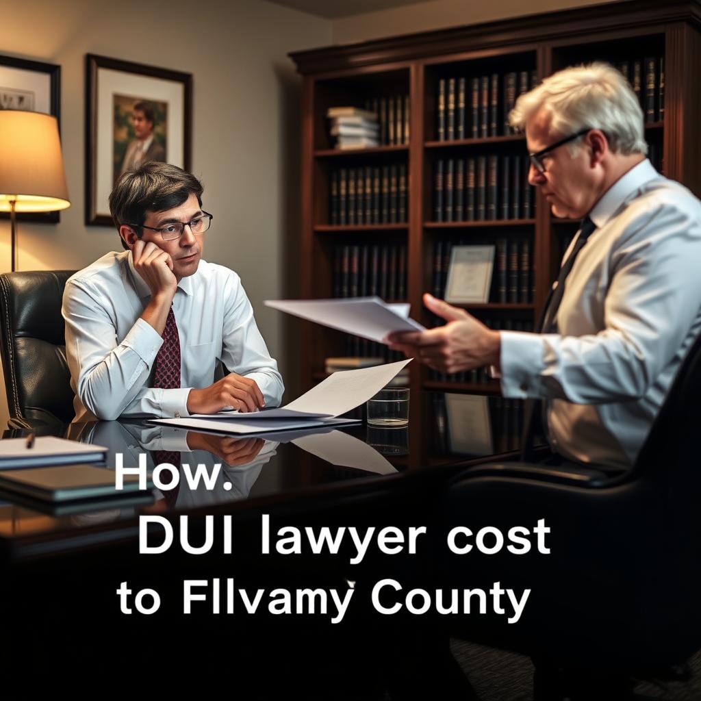 How much does a DUI lawyer cost in Fluvanna County