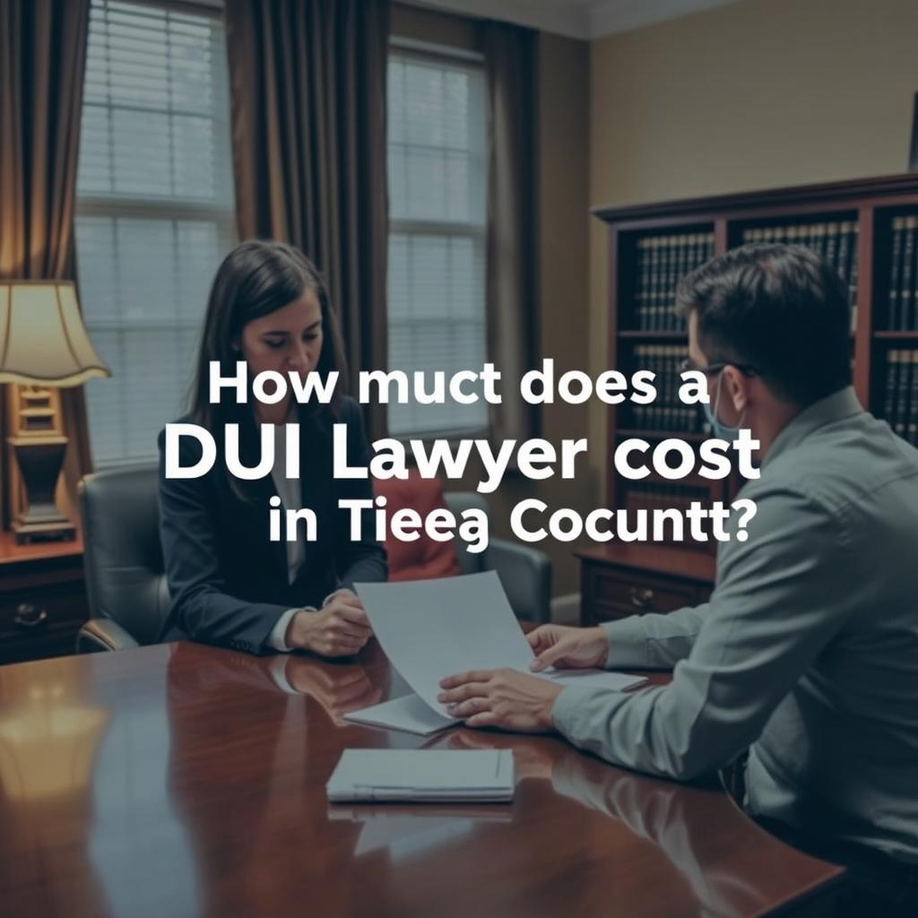 How much does a DUI lawyer cost in Tioga County