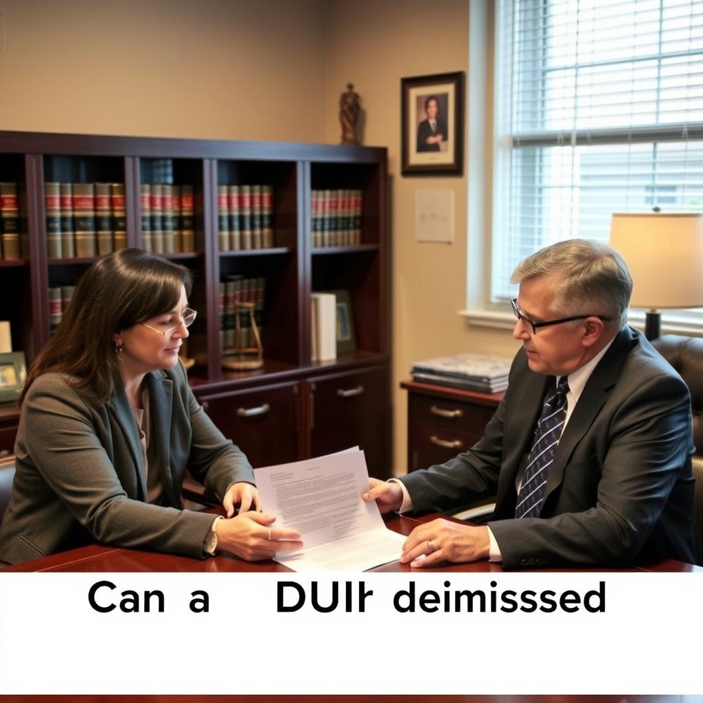 Can a DUI be dismissed in Chesterfield County