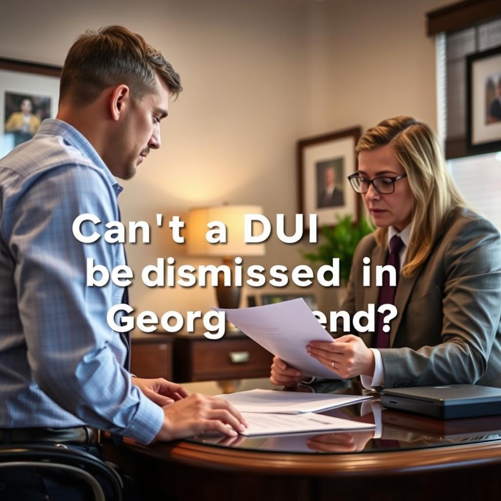 Can a DUI be dismissed in Georgetown